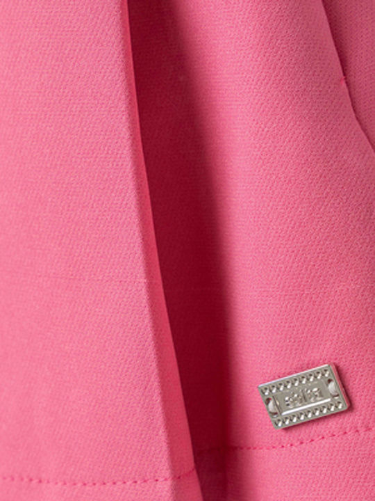Kinder-Set mit Rock Sommer 2Stück Fuchsia