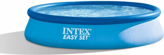 Intex Easy Set Runde Schwimmbecken 7290l Aufblasbar Hellblaue