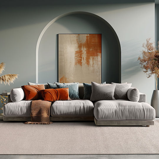 Beauty Home Πατάκι Εισόδου Art 9332 Μπεζ 67x210εκ. Πάχους 7mm