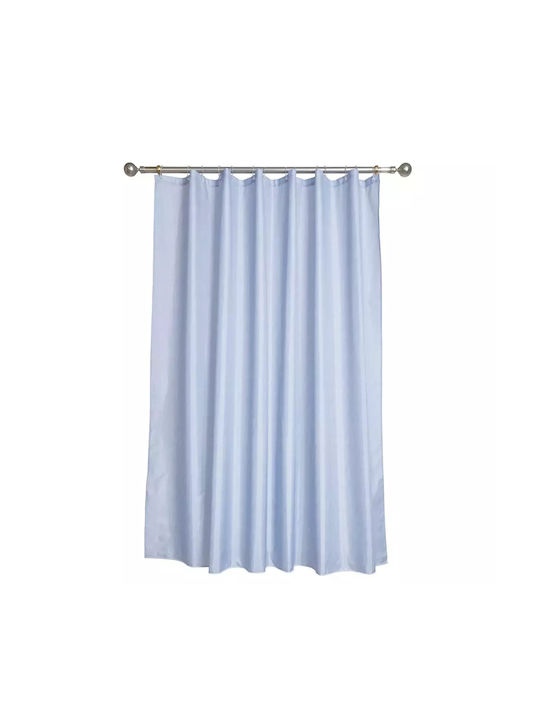 Das Home 0804 Shower Curtain Fabric 240x180cm Blue