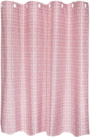 Greenwich Polo Club 3121 Shower Curtain Fabric 200x180cm Nude