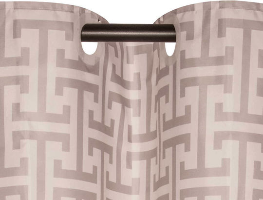 Greenwich Polo Club 3122 Душ завеса Тъканна 200x180см Taupe