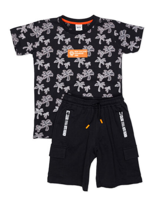 Set pentru copii cu șorturi Vară 2buc Black