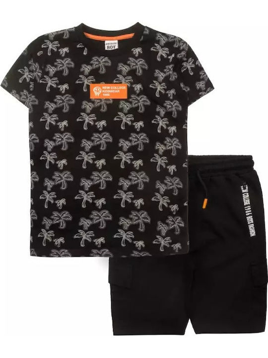 Set pentru copii cu șorturi Vară 2buc Black