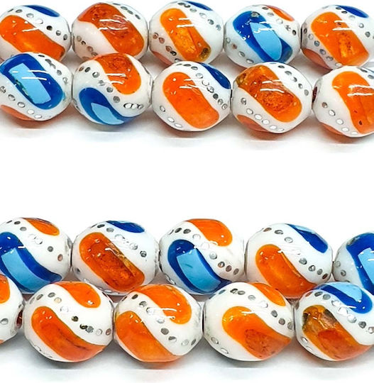 Roloi Komboloi Camel Bone Worry Beads Multicolour 31cm