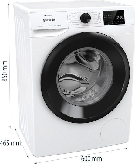 Gorenje G400 Πλυντήριο Ρούχων 8kg 1400 Στροφών WPNEI84SBSWIFI