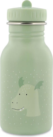 Trixie Kids Water Bottle Dragon Plastic Non Spill Mr Dragon 350ml (Various Designs/Colours)