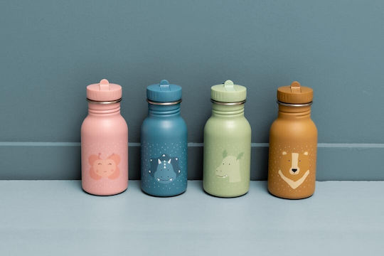 Trixie Kids Water Bottle Dragon Plastic Non Spill Mr Dragon 350ml (Various Designs/Colours)