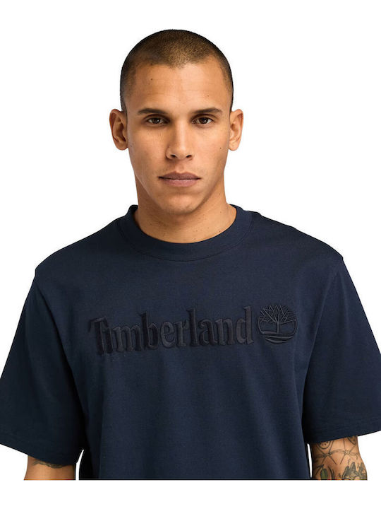 T-shirt Navy Μπλε