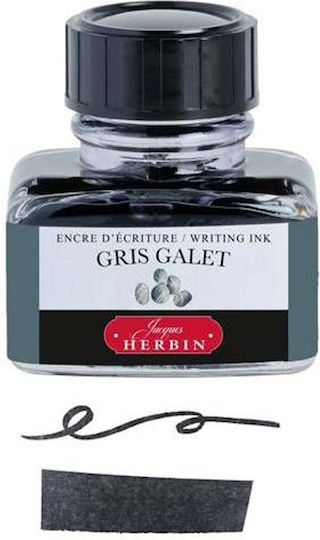 Jacques Herbin Ανταλλακτικό Μελάνι για Πένα Gris Galet 30ml