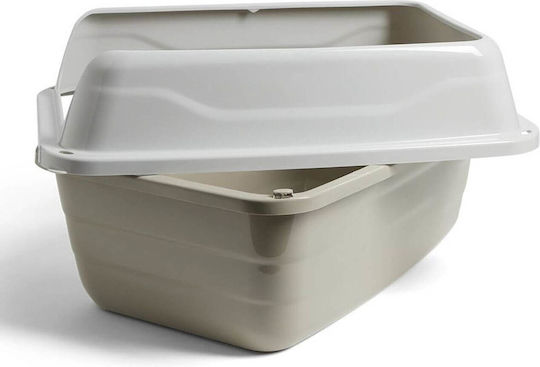 Georplast Λεκάνη Γάτας Γκρι Μ56 x Π40 x Υ30cm