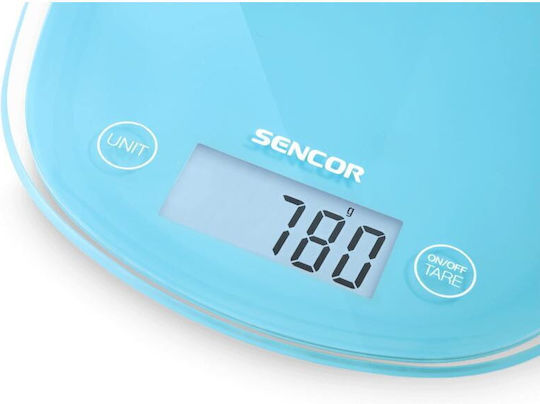 Sencor SKS 3 Ψηφιακή Ζυγαριά Κουζίνας έως 5kg Blue