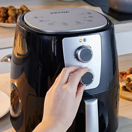 Petra Air Fryer 5.2lt Μαύρο PT-5175
