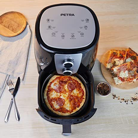 Petra Air Fryer 5.2lt Μαύρο PT-5175