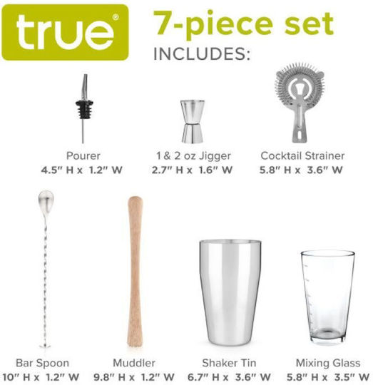 Set True Barware 7 Piese