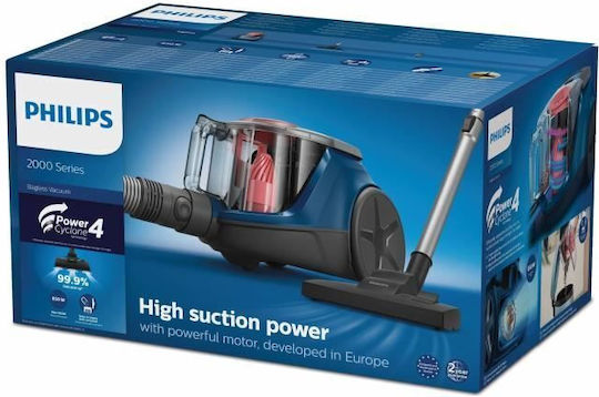 Philips Series 20000 Vacuum Cleaner 850W Bagless 1.3lt Blue