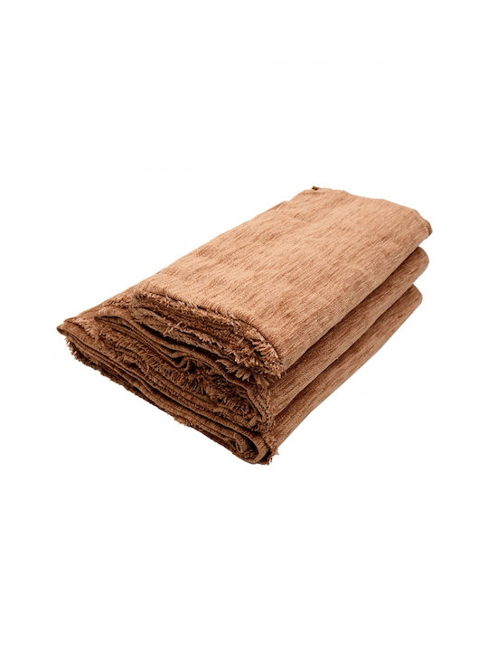 Sunshine Ριχτάρι Πολυθρόνας Chenille 300x180εκ. Μπεζ 141-29-2