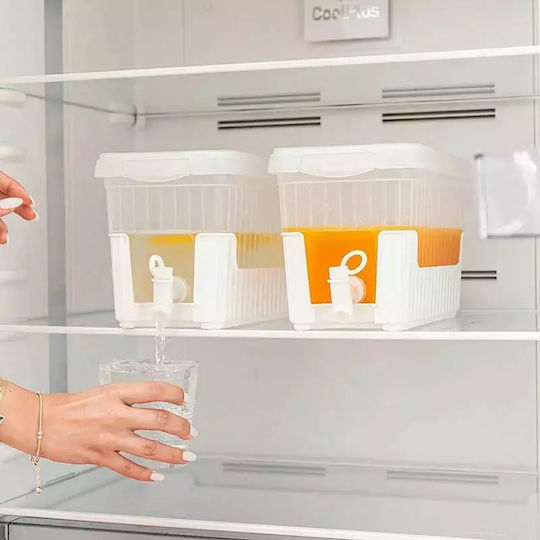 Qlux Διανεμητής Ποτού Πλαστικός με Βρυσάκι 4.5lt