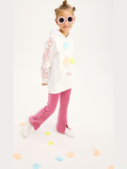 Kids' Set with Pants Winter 2pcs White