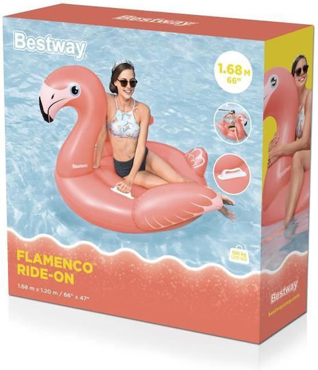 Ride-On Float Bestway Flamingo 168 x 120 Cm