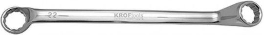 KROFtools Doppelter Polygon-Schlüssel Gebogen Größe 10x11mm