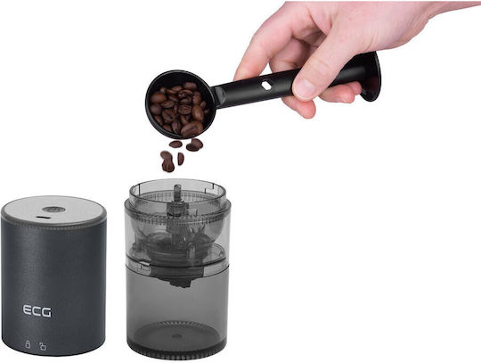 ECG Râșniță electrică pentru cafea cu capacitate de boabe 30gr Maro