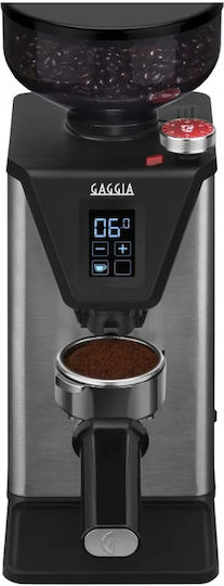 Gaggia Ηλεκτρικός Μύλος Καφέ 310W με Χωρητικότητα 250gr Ασημί