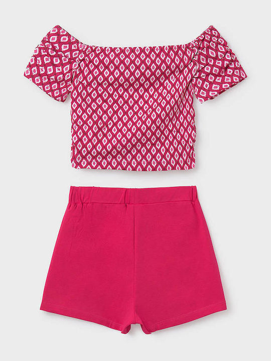 Kids' Set with Shorts Summer 2pcs Pink