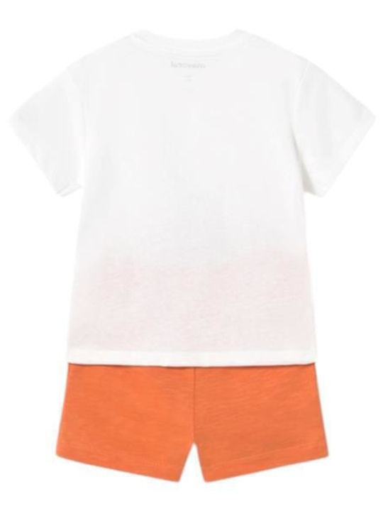 Kinder-Set mit Shorts Sommer 2Stück Orange Surf