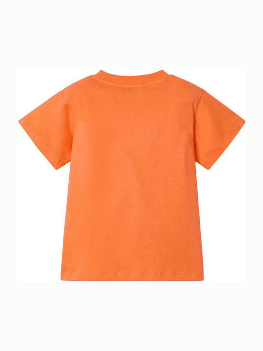 Kids' Set with Shorts Summer 3pcs Orange