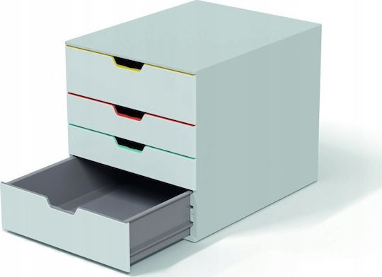 Durable Schreibtischschublade 4 Positionen Mehrfarbig Varicolor