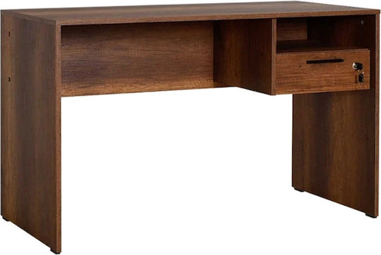 Γραφείο Tori Ξύλινο Walnut 120x60x75εκ.