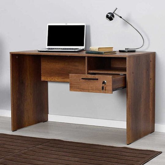 Γραφείο Tori Ξύλινο Walnut 120x60x75εκ.