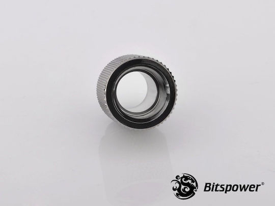 Bitspower Adapter G1/4 Inch Male To G1/4 Inch Female 15mm Glossy Black