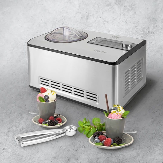Caso Ice Cream Maker 2lt Silver
