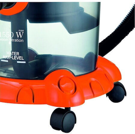 Samus Aquafilter Σκούπα Υγρών / Στερεών 1550W με Πλαστικό Κάδο 15lt