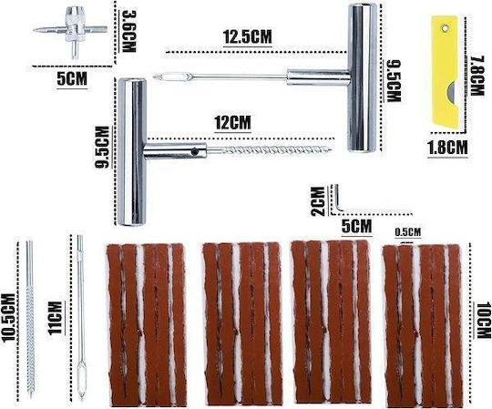 Tire Repair Kit 27pcs Oem
