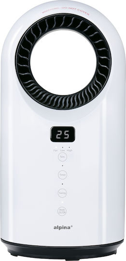 Alpina Appliances Αερόθερμο Δωματίου Δαπέδου Λευκό 1500W 06450574