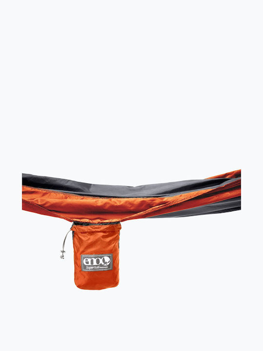 Eno Supersub Αιώρα Αλεξίπτωτο Διπλή Υφασμάτινη Grey / Orange 280x190εκ.