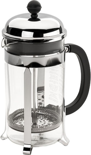 Bodum Filterkaffeemaschine Handbetrieb Rostfreier Stahl Silber 1lt