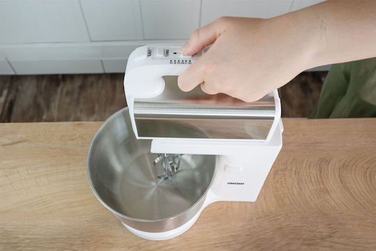 Unold Hannah Μίξερ με Inox Κάδο 3.5lt Λευκό 500W