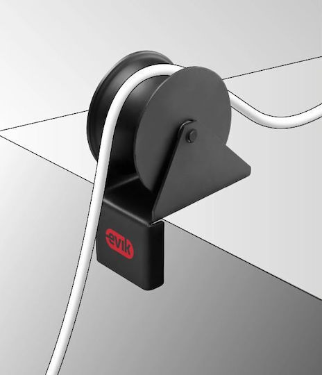 Evik Rollen mit Ständer Metallisch ΑΚ-ΑΤ-089