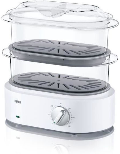 Braun Identitycollection Dampfgarer mit 2 Kochstufen 6.2Es