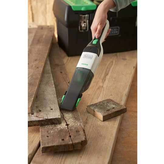 Black & Decker Aspirator de mână reîncărcabil 7.2V Gri