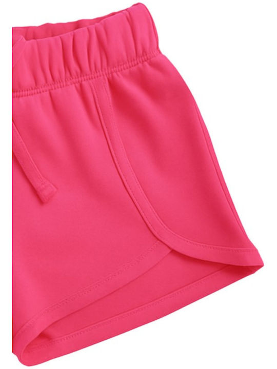 Kinder-Shorts/Bermudas Stoff Leopard, Pink, Blue 2Stück