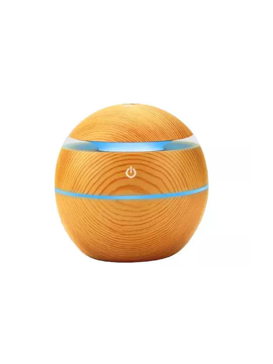 LED Ultraschall Aromatherapie-Diffusor Braun 01569