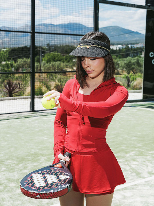 LiebeQueen Pălărie pentru Femei Vizor Negru