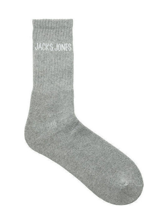Jack & Jones Ανδρικές Κάλτσες Γκρι 5Pack