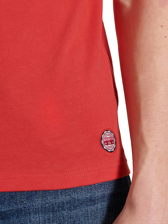 Collegiate Graphic Standard Weight T-Shirt Rot