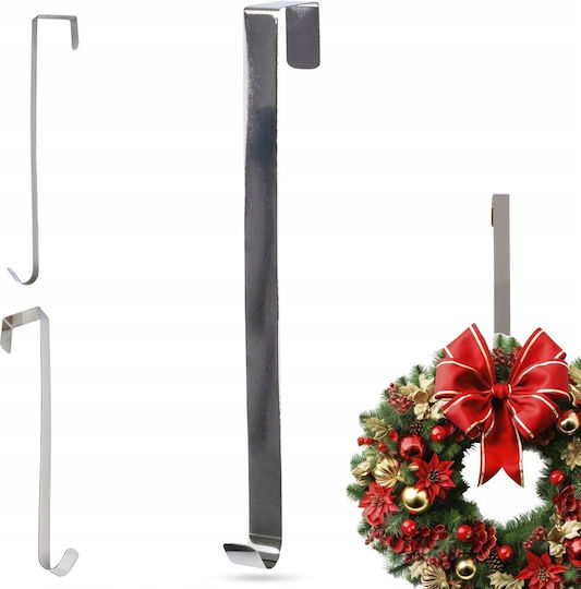 Koopman Dekoratives Kranz aus Metallisch 29cm 1Stück